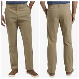 NWT Weatherproof Vintage Men's Tech Pant Tan Size 38x32